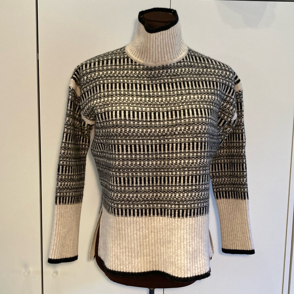 White label the white company fair isle sweater S